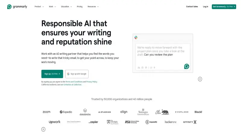 Grammarly screenshot