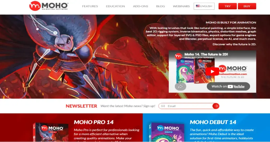 Moho Pro Screenshot