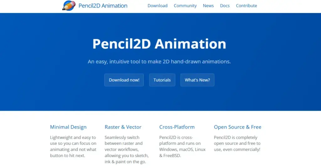 Pencil2D Screenshot
