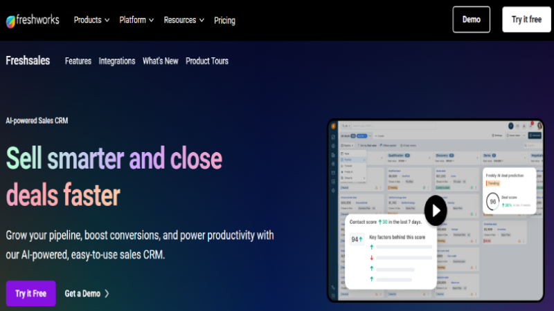 H Freshworks Screenshot