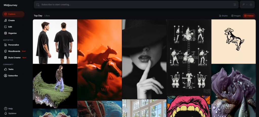 midjourney screenshot