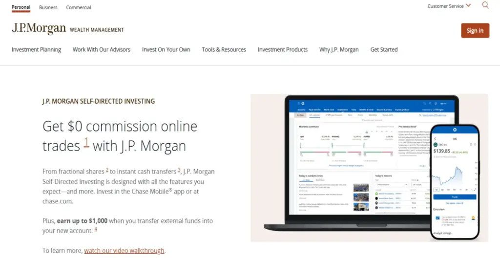J.P. Morgan Self-Directed Investing  