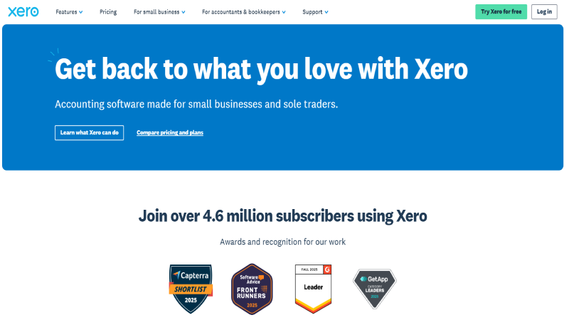 xero Screenshot