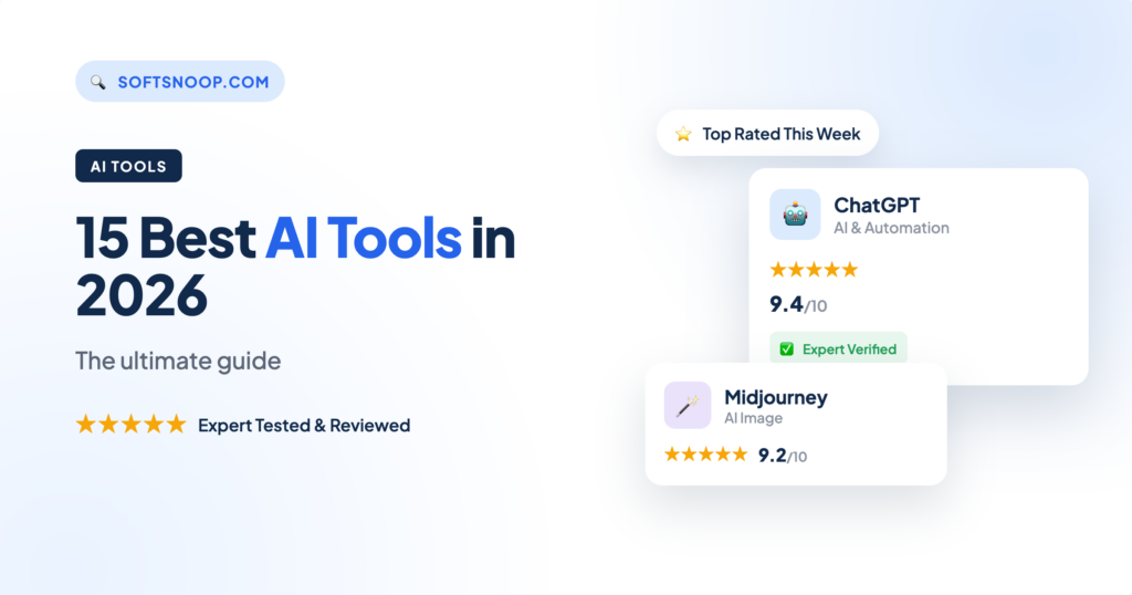 15 Best AI Tools in 2026: The Ultimate Guide