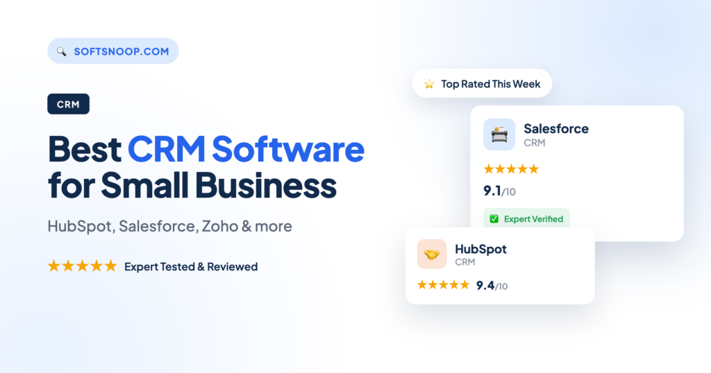 Best CRM Software for Small Business in 2026