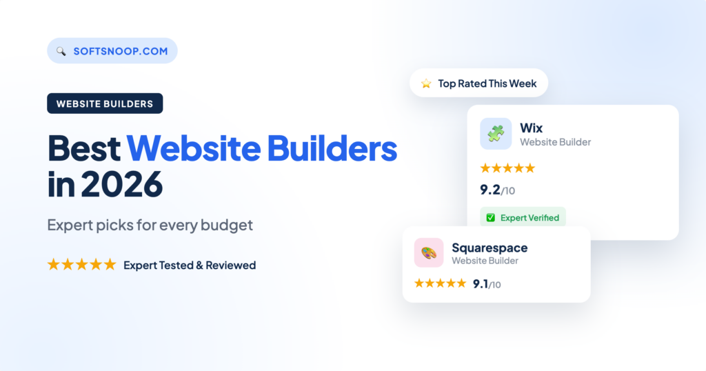 Best Website Builders in 2026: Expert Picks for Every Budget