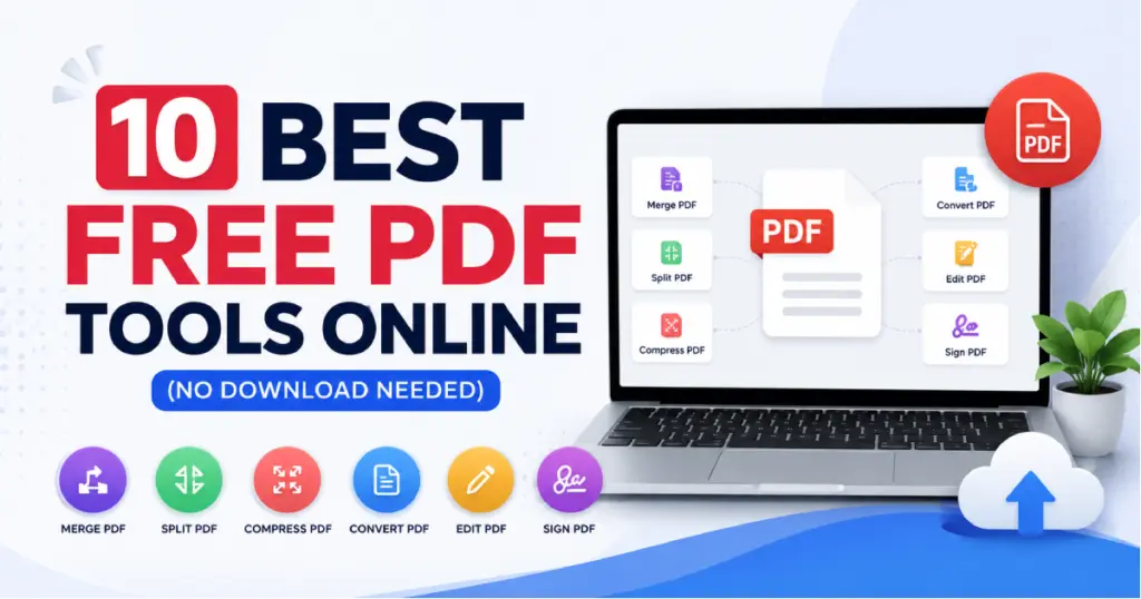 10 Best Free PDF Tools Online (No Download Needed)