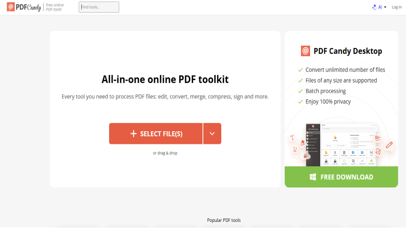 PDF Candy Screenshot