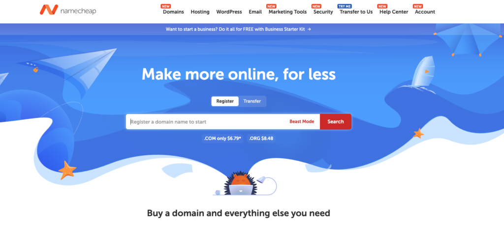 Namecheap Review
