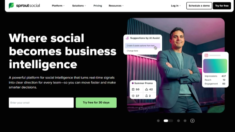 Sprout Social Screeshot