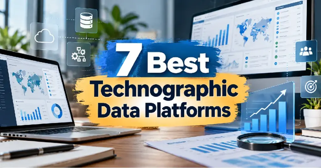 7 Best Technographic Data Platforms for 2026 (Pricing Compared)